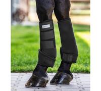 Guêtres avec protège-boulet pour cheval Waldhausen Protect Noir M