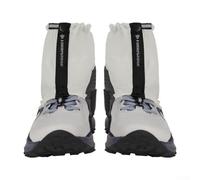 Guêtres basses pour la course à pied, couvre-chaussures élastiques pour la randonnée, anti-sable, boue, pare-neige, leggings réglables pour le cyclisme, protections de bottes antidérapantes (gris)