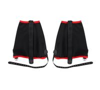 Guêtres de chaussures, imperméables au sable, couleur noire, guêtres de course à pied, protection des pieds en plein air, sécurité de cheville antidérapante, pour les sentiers de randonnée, la marche