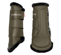 Guêtres de dressage pour cheval Imperial Riding Belle Star Vert XFull