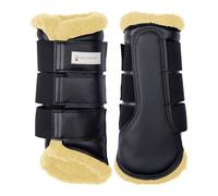 Guêtres de dressage pour cheval Waldhausen Soft Noir L