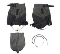 Guêtres de Jambe à Crochet et Boucle, antidérapantes, légères, protège-Jambes de randonnée pour la Course en Raquettes