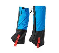 Guêtres De Jambe, Une Paire De Couvre-Chaussures d'escalade Réglables, Leggings De Randonnée Légers, Adaptés À La Marche, Au Ski, Au Camping(Blue)