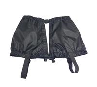 Guêtres De Randonnée - Couvre-jambes Noirs 8,66 X 6,69 Pouces, Alpinisme Respirant, Guêtres De Bottes Imperméables Et Anti-poussière, Protection Flexible Contre La Neige | Randonnée Hivernale Ski Esca