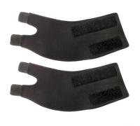 Guêtres de randonnée imperméables en silicone et nylon pour neige, ski, trekking, camping, noir, 52 cm