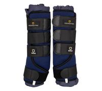 Guêtres de transport pour cheval en néoprène Equestro (x2) Bleu L