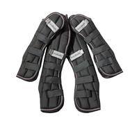 Guêtres de transport pour cheval Kavalkade (x4) Noir Poney/Cob