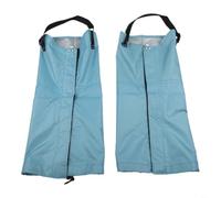 Guêtres d'extérieur pour VTT et trekking - Protège-jambes coupe-vent pour garder les pantalons au sec - Jambières de vélo confortables avec - Idéal pour l'alpinisme 44 x 40 cm