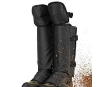 Guêtres d'hiver - Protection des jambes d'extérieur pour temps froid | Guêtres d'hiver pour trail - Protection des jambes pour temps froid - Protection contre la neige et la saleté - Pour
