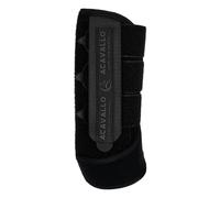 Guêtres fermées antérieurs pour cheval avec insert gel Acavallo Respira Noir Taille 2