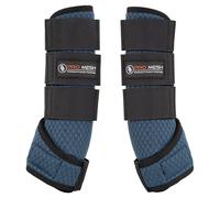 Guêtres fermées pour cheval en mesh BR Equitation Pro Flex Bleu L