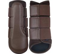 Guêtres fermées pour cheval HKM Breath Marron S