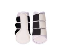Guêtres fermées pour cheval HKM Comfort Breath Blanc S
