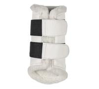 Guêtres fermées pour cheval HKM Comfort Premium Fur II Blanc Mini Shetland