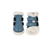 Guêtres fermées pour cheval HKM Comfort Shetty Bleu Shetland