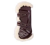 Guêtres fermées pour cheval Lami-Cell Comfort Bamboo Marron M