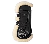 Guêtres fermées pour cheval Lami-Cell Comfort Bamboo Noir S