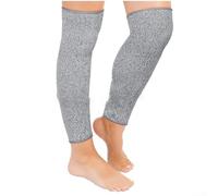 Guêtres HPPE de niveau 5 résistantes aux coupures conçues pour protéger pendant le jardinage, la tonte et l'escalade avec un tissu durable et un ajustement ergonomique confortable (G)