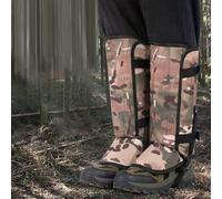 Guêtres imperméables et résistantes pour une utilisation en extérieur - Protégez vos jambes de la neige et des débris pendant la randonnée (camouflage A)