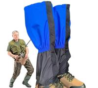 Guêtres imperméables pour les jambes, Guêtres pour les jambes de neige - pour les bottes légères et réglables, pour les chaussures avec protection contre la neige, guêtres pour hommes à l'épreuve du