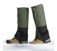 Guêtres Molletières pour Homme | Guêtres de Ski Imperméables pour Bottes | Protège-Jambes Hiver Ajustable pour Randonnée Neige Escalade Chasse | Mixte Été Outdoor Sports