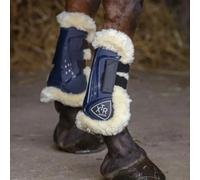 Boots NORTON XTR Shearling Bleu Marine Poney