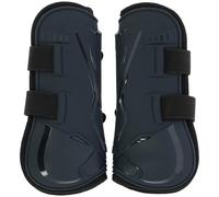 Guêtres ouvertes à boutons pour cheval Norton XTR Flex Bleu Poney