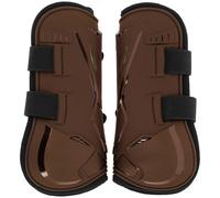 Guêtres ouvertes à boutons pour cheval Norton XTR Flex Marron Poney