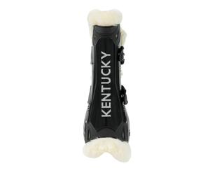 Guêtres ouvertes mouton vegan Kentucky Bamboo Elastic Noir M