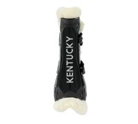 Guêtres ouvertes mouton vegan Kentucky Bamboo Elastic Noir S