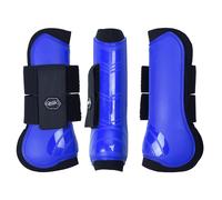 Guêtres ouvertes pour cheval QHP Bleu Poney