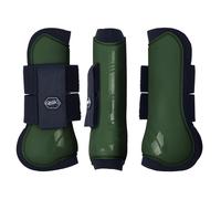 Guêtres ouvertes pour cheval QHP Vert Full