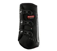 Guêtres postérieures pour cheval Zandonà King Carbon Air Noir L