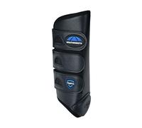 Guêtres postérieurs fermées pour cheval pour cheval Weatherbeeta Tough-Tec Noir M
