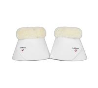 Guêtres postérieurs pour cheval LeMieux WrapRound Over Reach Blanc L