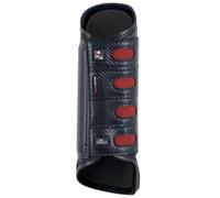 Guêtres postérieurs pour cheval Premier Equine Carbon Tech Air Cooled Bleu M
