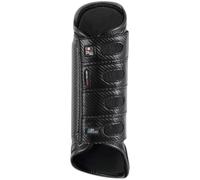 Guêtres postérieurs pour cheval Premier Equine Carbon Tech Air Cooled Noir S