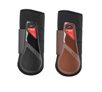 Guêtres postérieurs pour cheval Zandonà Carbon Air Workout Noir M