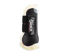 Guêtres pour cheval Eskadron Flexisoft Lamsvel Noir Full