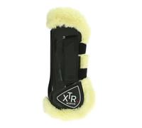 Guêtres pour cheval mouton synthétique XTR Norton Noir Cheval