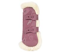 Guêtres pour cheval mouton vegan Kentucky Bamboo Elastic Rose XS
