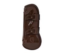 Guêtres pour cheval ouvertes en bamboo élastique Kentucky Marron XS