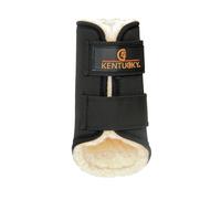 Guêtres pour cheval ouvertes postérieurs Kentucky Solimbra Noir Full