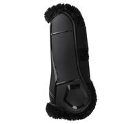 Guêtres pour cheval ouvertes QHP Sensisoft Noir Full