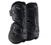 Guêtres pour cheval ouvertes Stübben Hybrid Noir M