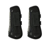 Guêtres pour cheval scratch ouvertes Kentucky Noir M