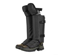 Guêtres pour trail Légères 200g Course Montagne pour forêt Guêtres(Black) | Hauteur 33cm optimale, couvre mollet et pantalon, empêche entrée pour sable et débris