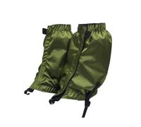 Guêtres résistantes aux intempéries conçues spécifiquement pour les randonneurs et les grimpeurs qui cherchent à rester au sec dans des conditions difficiles (vert)