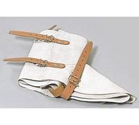 GUETRES SASSI EN CROUTE DE CUIR CHROME 23CM ( LA PAIRE ) -61