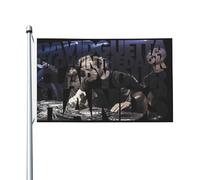 Guetta DJ Music David Drapeau 3x5FT Double Face - Fan de Musique Électronique DJ - Bannière Décorative pour Chambre, Mur, Concert, Festival, Soirée EDM